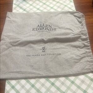 Men’s Allen Edmonds shoe dust bag